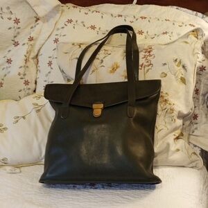 🌿🌿🌿🌿 ULTRA RARE Green Coach Branson Shoulder Tote Great Condition